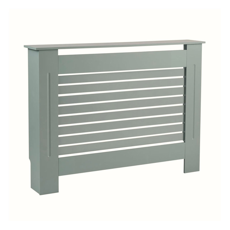 Mathusan Radiator Cover, 81.5cm H x 111.5cm W x 19cm D, Whte