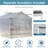 99.8" x 74.8" Greenhouse-98168459