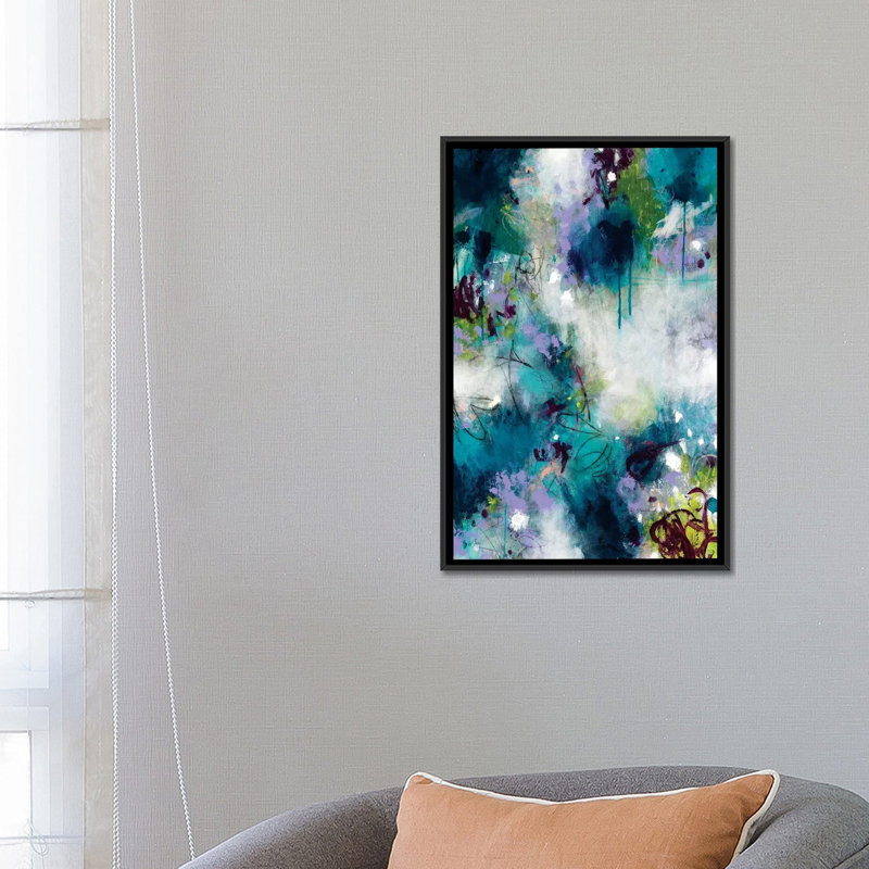 « preéminent renonciation », reproduction sur toile, H 60 po x l 40po x P 1,5 po, Toile avec cadre noir, Pas de tapis