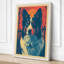 Border Collie Portrait Graphic Art - Wrapped Canvas-1844165334-1844165335