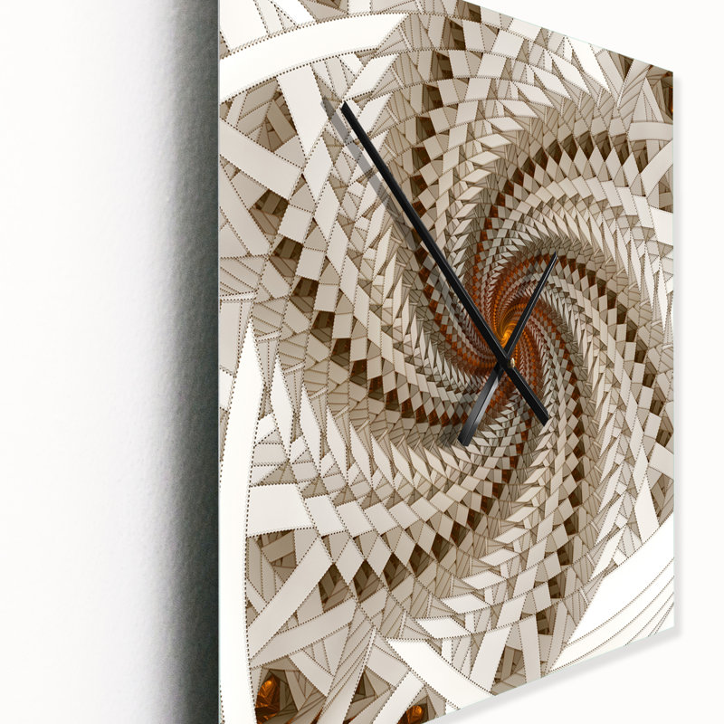 Horloge murale Fractal, Moyen