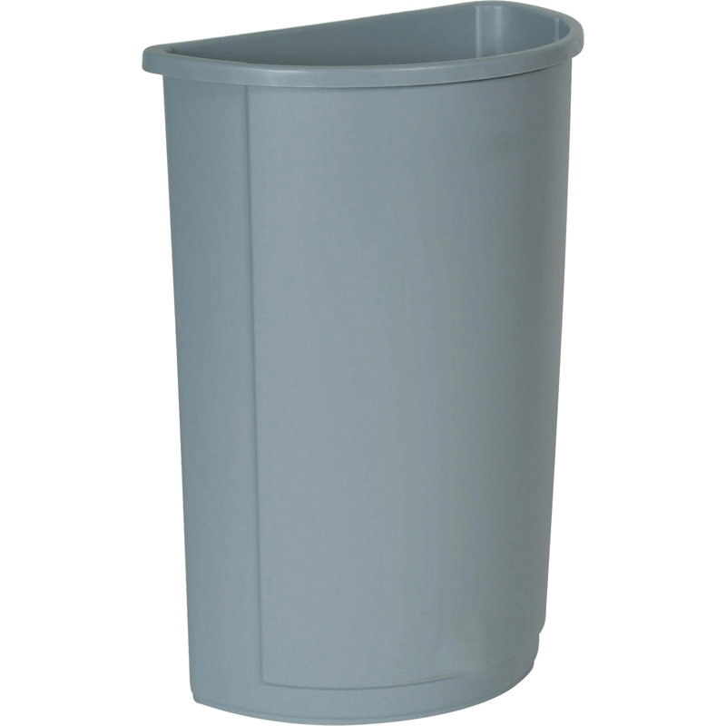 Plastic Open Kitchen Trash Can - 21 Gallons
