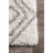 Kosinski Trellis Runner Shag Rug for Living Room Bedroom Dining Room Nursery Entryway Hallway, White/Grey-1067002643
