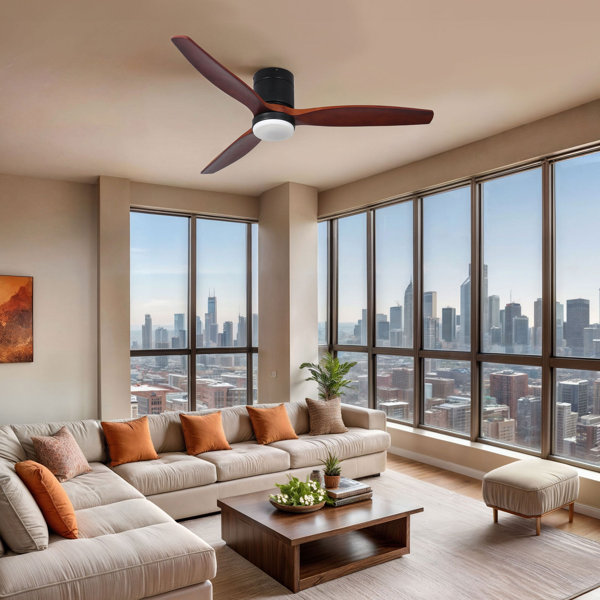 Wrought Studio Aramanta Ceiling Fan with LED Lights | Wayfair Aramanta Ceiling Fan with LED Lights