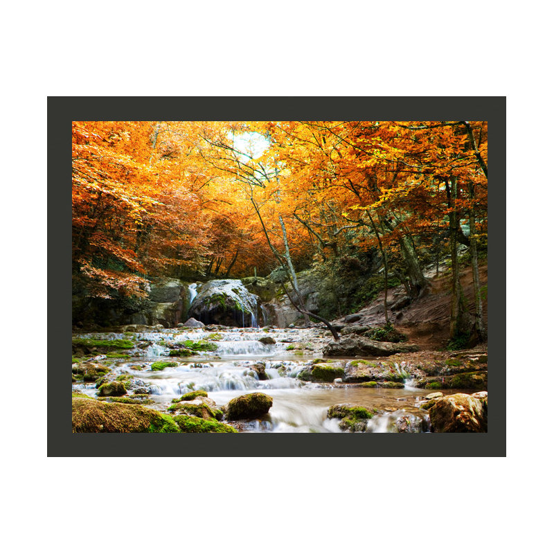 Autumn - Waterfall 2.7m x 350cm Wallpaper, 250 cm L x 193 cm W