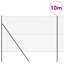 Vidaxl Chain Link Fence With 7 Posts Galvanised Steel-114858443-114858435
