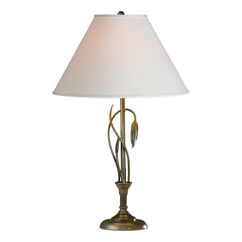 Leaf 26.4" Table Lamp, Dark Smoke
