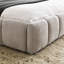 Structure de lit épaisse en chenille de grande taille, sans sommier tapissier, structure de chambre à coucher robuste et beige avec tête de lit, ressort nécessaire, moderne-690282021