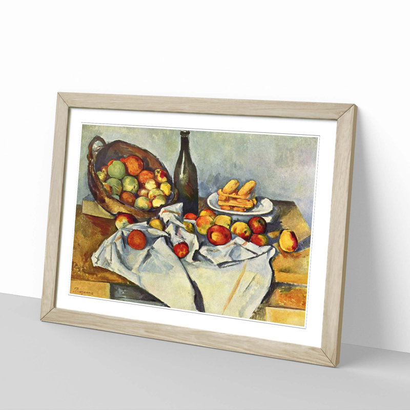 Paul Cezanne - Single Picture Frame Painting, Oak