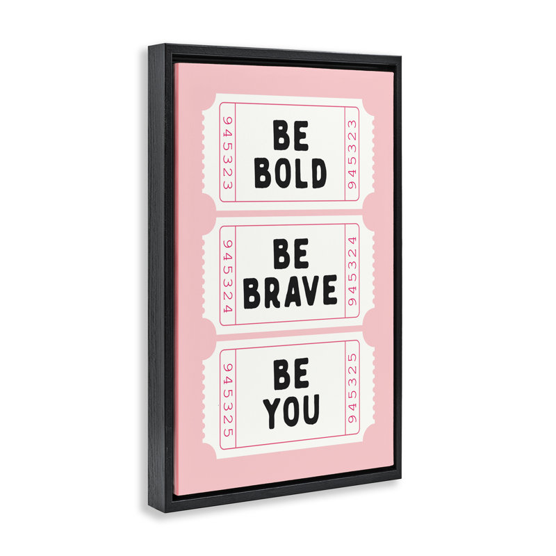 Cadre flottant Be You Uplifting, Cadre flottant noir de jais, H 25 po x l 17 po