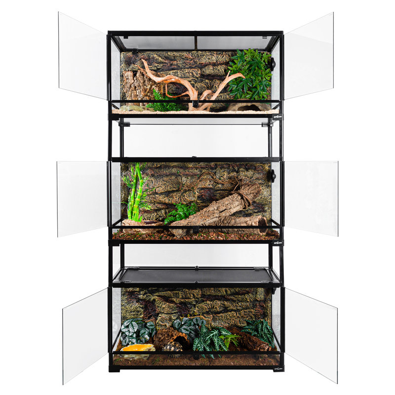 18'' x 70'' Reptile Terrarium, 70"H x 36"W x 18"D
