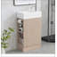 Meuble-lavabo de salle de bain avec lavabo, meuble-lavabo avec tablette, orientation gauche ou droite, naturel-1597809797