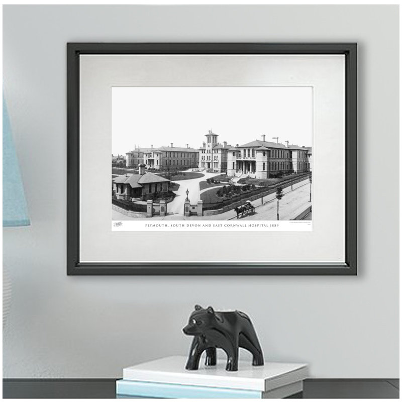 Plymouth, South Devon And East Cornwall Hospital 1889 by Francis Frith - Single Picture Frame Print
