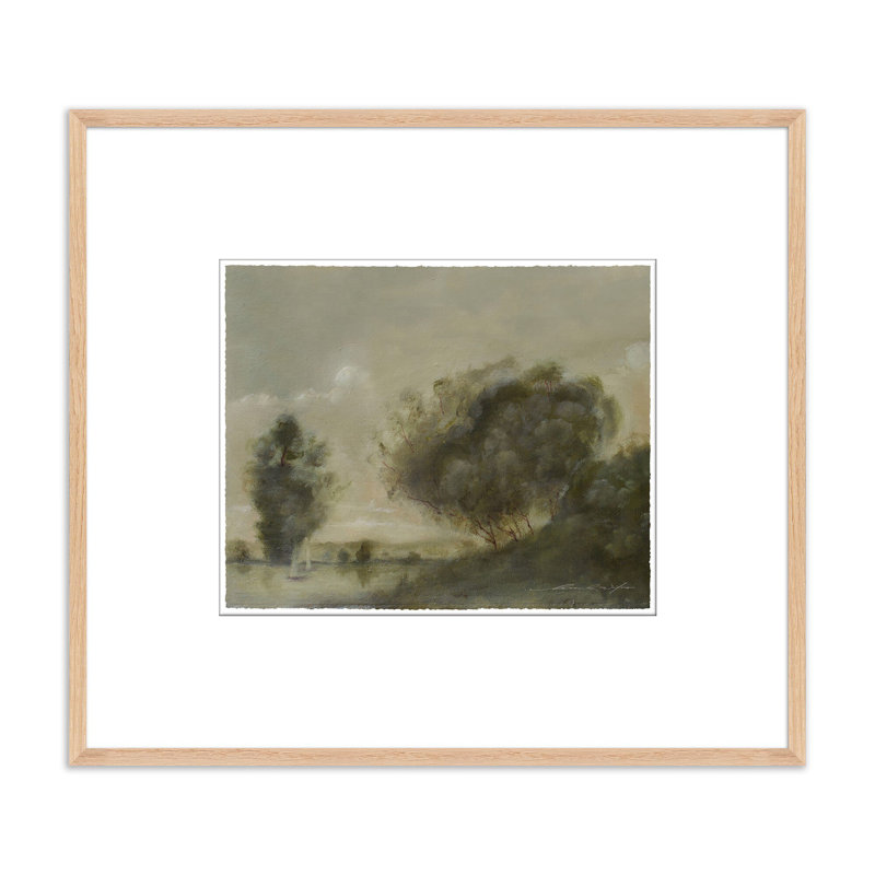 Heart of Heaven #1 by Hannah Winters, Light Brown, 21" H x 24" W x 1.5" D