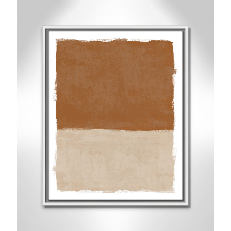 «Carmel Crush I Print» par Natalie Carpentieri, 17.5' W x 21.5' H, Flotteur blanc