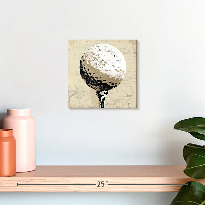 Ballon de golf rétro Sireci, H 10 po x l 10 po