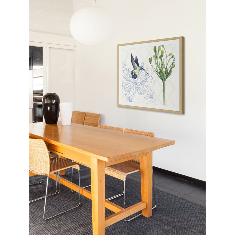 «Hummingbird Dance III», reproduction encadrée, H 24 po x l 24 po x P 1,5 po