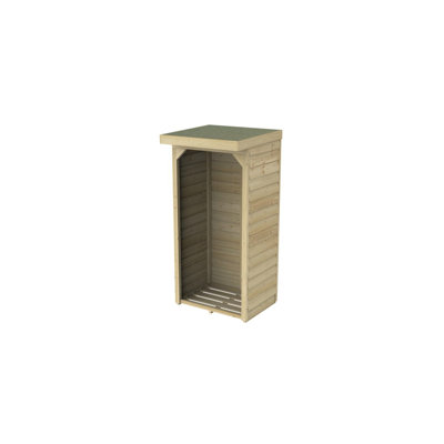 92.3cm W x 86.4cm D Wood Log Store