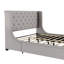 Grand lit plateforme avec rangement Bucher