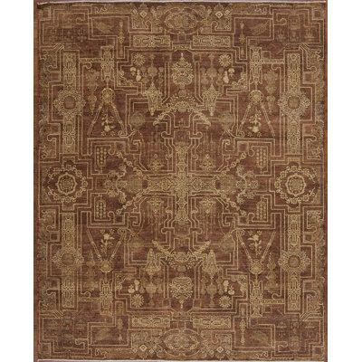 Manhattan Collection One-of-a-Kind 4.0 X 6.1 Hand Knotted Area Rug