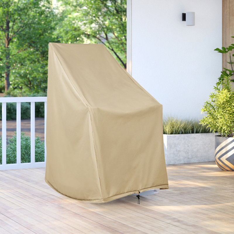 Housse pour chaise berçante de patio Emjay, Kaki