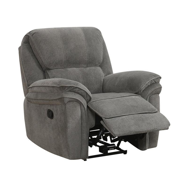 Coonrod 97cm Wide Recliner, Dark Gray