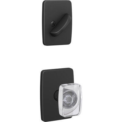 Bouton de porte avec serrure