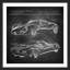 « ferrari design », reproduction d’art encadrée-20977597