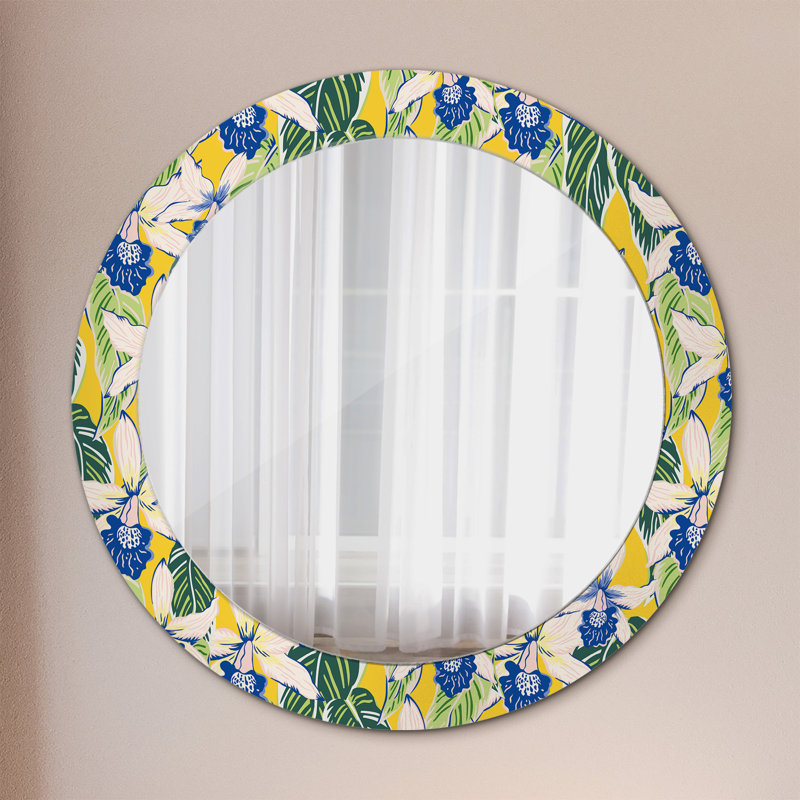 Huldar Glass Flat Wall Mirror