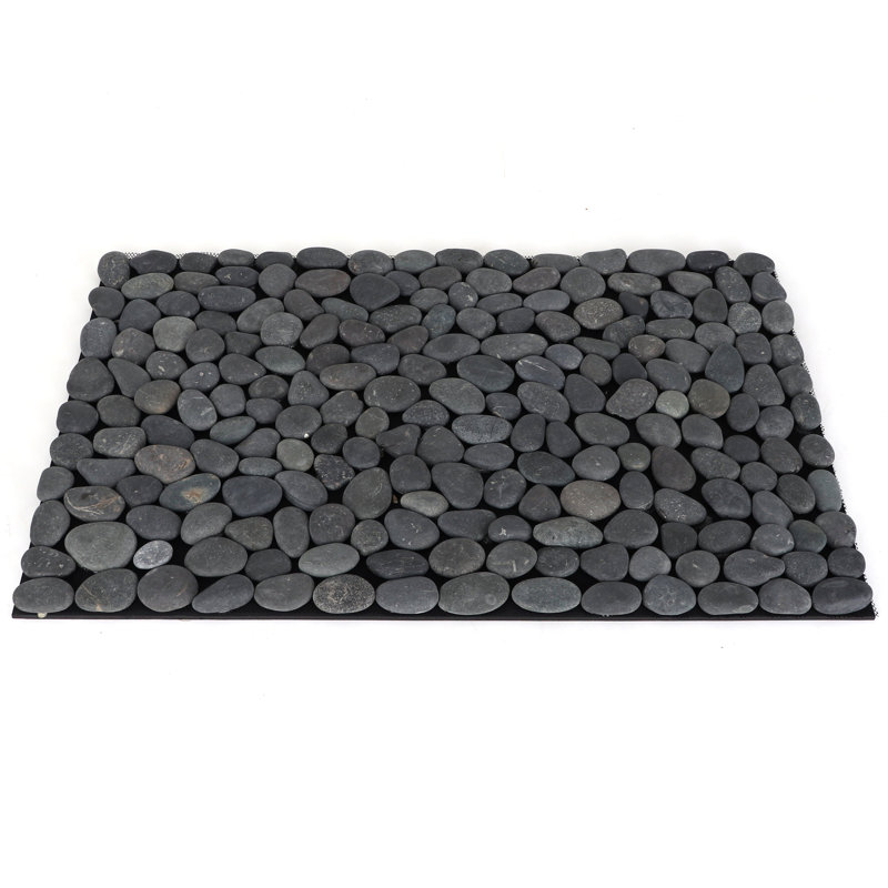 Briahnna Non-Slip Doormat, Black