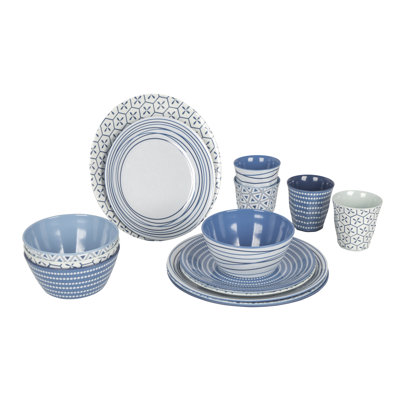 Gerena Piece Melamine Dinnerware Set - Service for 4