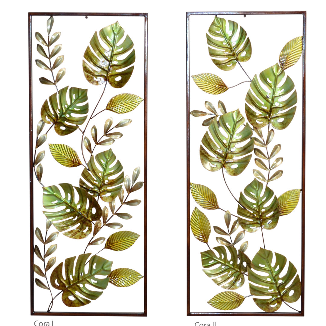Plants & Flowers Wall Decor on Metal