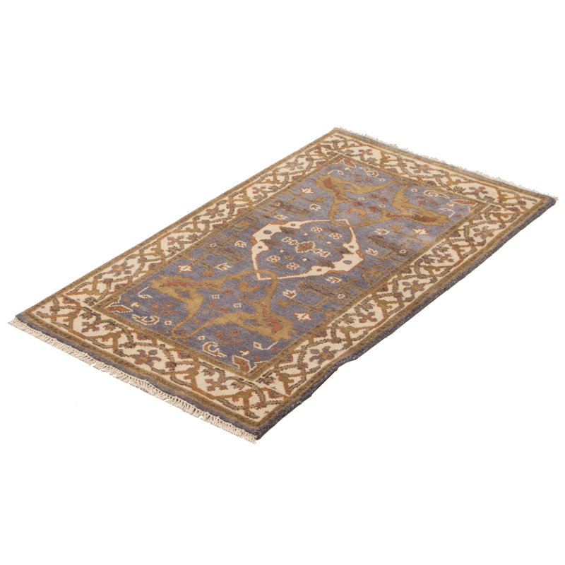 Tapis gris foncé Royal Oushak 3 pi 0 po x 5 pi 3 po