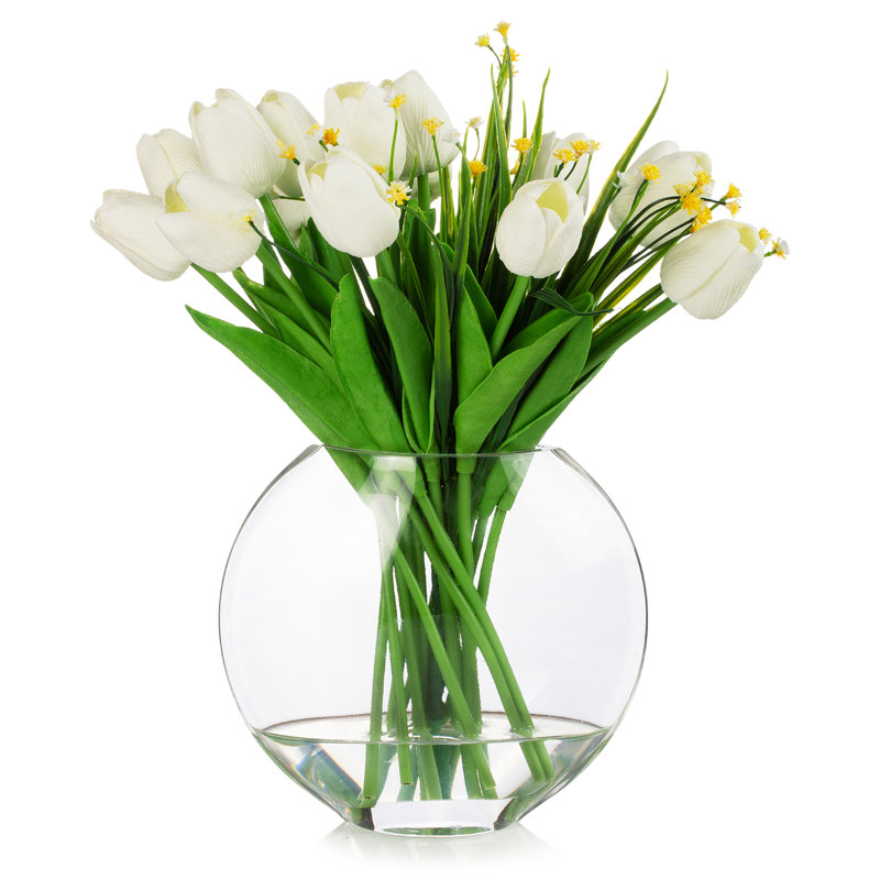 Tulip Arrangement in Vase