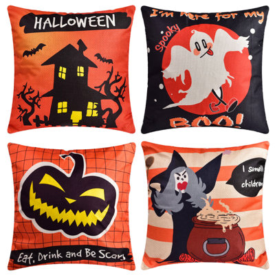 Décoration de coussin d'Halloween
