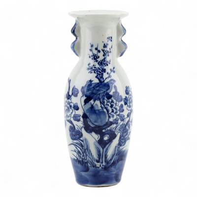 Porcelain Vase Magpie