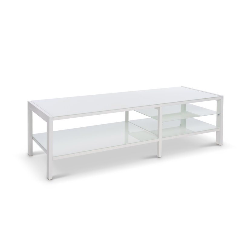 Meuble télé pour téléviseur de 48 po ou moins, Blanc