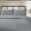 luxury Microfiber Satin Stripe Duvet cover set with 2 pillow cases -118831584-118831587