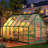 8'x14' Aluminum Frame Polycarbonate Greenhouse with Roof Vent & Gutter System-119784010
