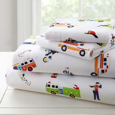 Ensemble de draps pour tout-petits Wildkin - Microfibre douce, drap-housse et drap-housse
