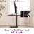 Allejah Modern Swivel Corner TV Stand for TVs up to 65 inch-1011275031-1028171498