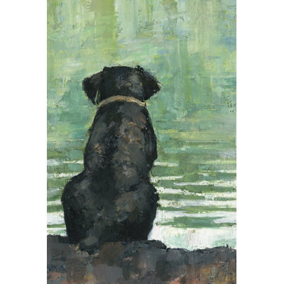 Let Me Swim - Wrapped Canvas Painting