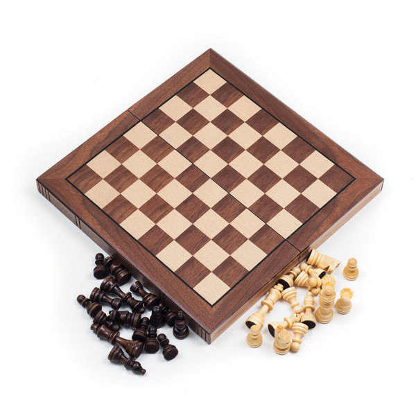 Trademark Games 4 Player Wood Chess