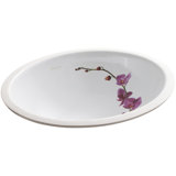 Caxton Ceramic Oval Undermount Bathroom Sink