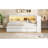 Spacious Wood Storage Drawers Daybed, Solid Frame, Home Friendly