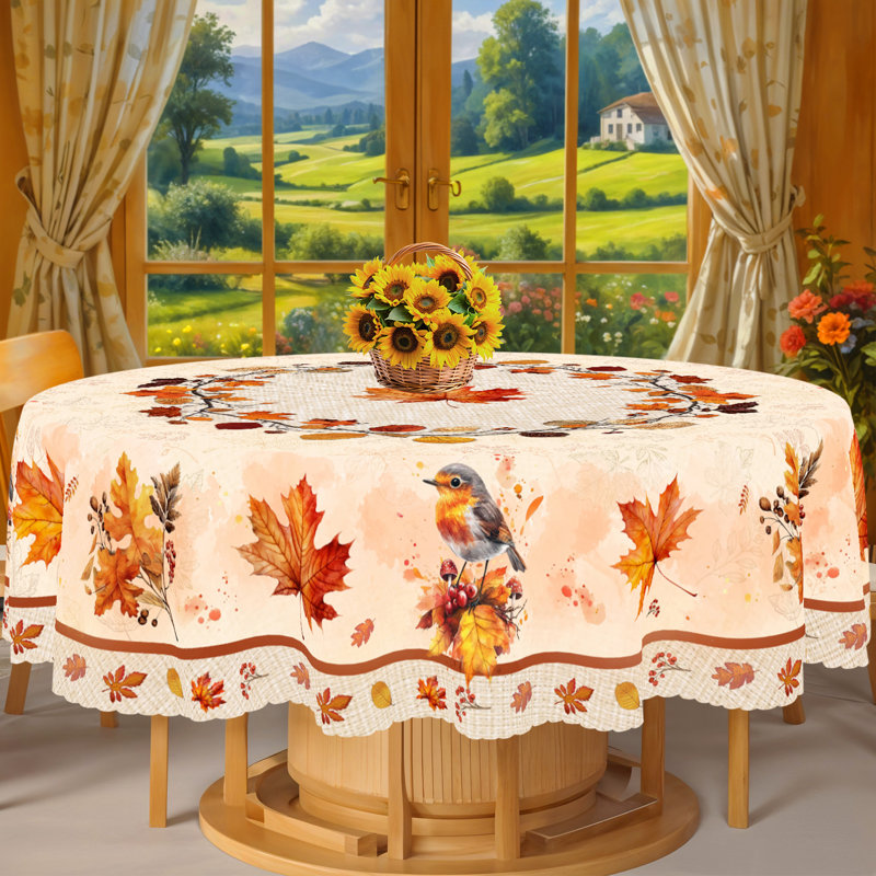 Nappe automne-hiver 152x152cm, 59.84" Round