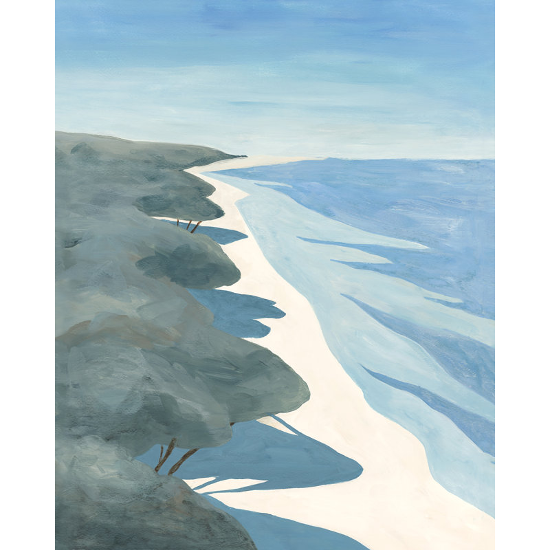 Sunday Morning Print by Barclay Butera, Image Brush Gel, 45" H x 36" W x 1.5" D