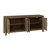 Wood Four Door Credenza