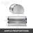 OGGI Neat Bread Box with Frosted Lid