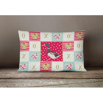 Patchwork Outdoor Throw Pillow